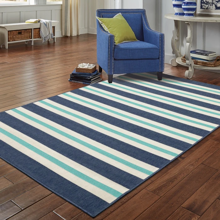 Oriental Weavers Area Rug Meridian 5701B Blue 2' 3" X  7' 6" Runner