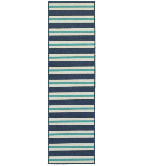 Oriental Weavers Area Rug Meridian 5701B Blue 8' 6" X 13' 0"