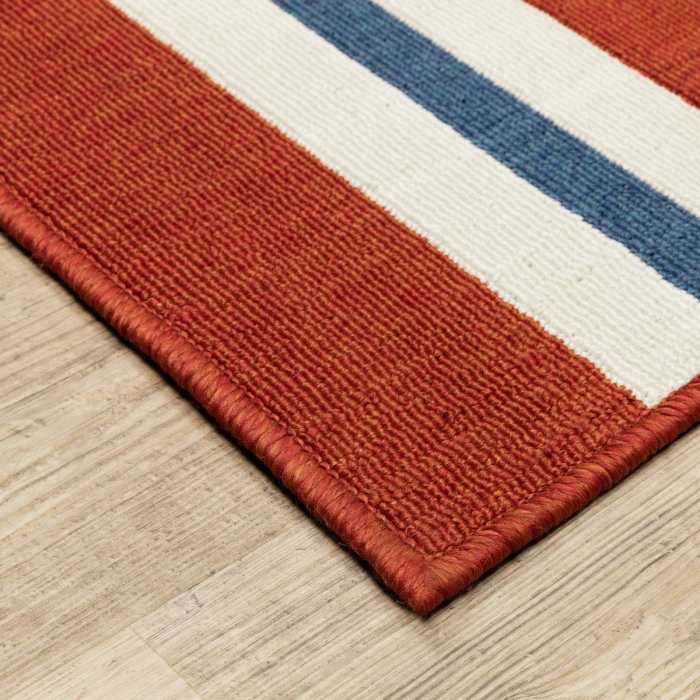 Oriental Weavers Area Rug Meridian 5701R Red 5' 3" X  7' 6"