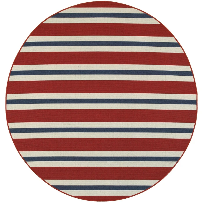 Oriental Weavers Area Rug Meridian 5701R Red 5' 3" X  7' 6"