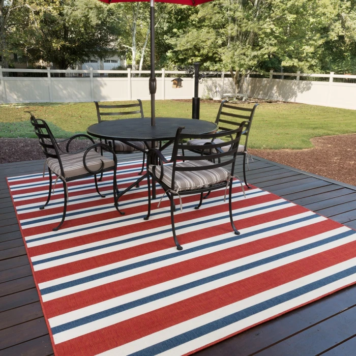 Oriental Weavers Area Rug Meridian 5701R Red 5' 3" X  7' 6"