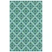 Oriental Weavers Meridian 5868L Blue/ Green Area Rug 1 ft. 10 in. X 2 ft. 10 in. Rectangle