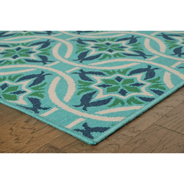 Oriental Weavers Area Rug Meridian 5868L Blue 7'10"
