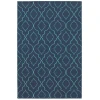 Oriental Weavers Meridian 7541B Navy/ Blue Area Rug 8 ft. 6 in. X 13 ft. 0 in. Rectangle