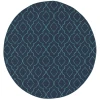 Oriental Weavers Meridian 7541B Navy/ Blue Area Rug 7 ft. 10 in. Round