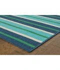 Oriental Weavers Area Rug Meridian 9652F Blue 7'10" X 10'10"