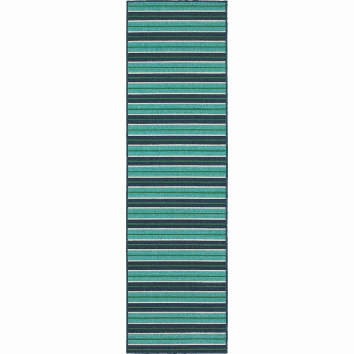 Oriental Weavers Area Rug Meridian 9652F Blue 7'10" X 10'10"