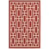 Oriental Weavers Meridian 9754R Red/ Ivory Area Rug 8 ft. 6 in. X 13 ft. 0 in. Rectangle
