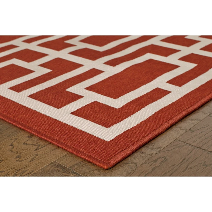 Oriental Weavers Area Rug Meridian 9754R Red 2' 3" X  7' 6" Runner