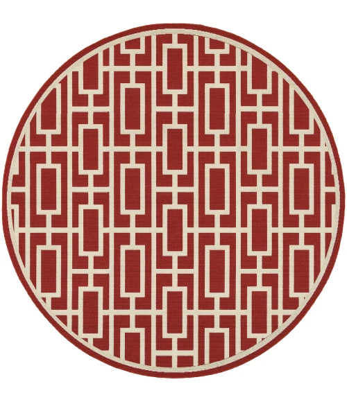 Oriental Weavers Area Rug Meridian 9754R Red 8' 6" X 13' 0"