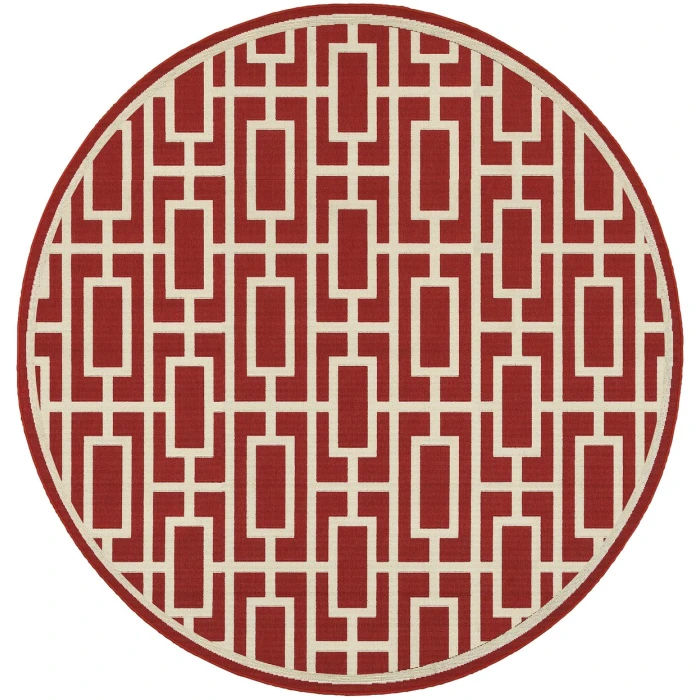 Oriental Weavers Area Rug Meridian 9754R Red 2' 3" X  7' 6" Runner