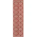Oriental Weavers Meridian 9754R Red/ Ivory Area Rug 2 ft. 3 in. X 7 ft. 6 in. Runner