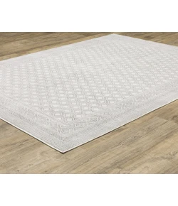 Oriental Weavers Montecito 94W White/ Grey 2 Ft. 3 In. X 7 Ft. 6 In. Runner Rug