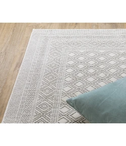 Oriental Weavers Montecito 94W White/ Grey 2 Ft. 3 In. X 7 Ft. 6 In. Runner Rug
