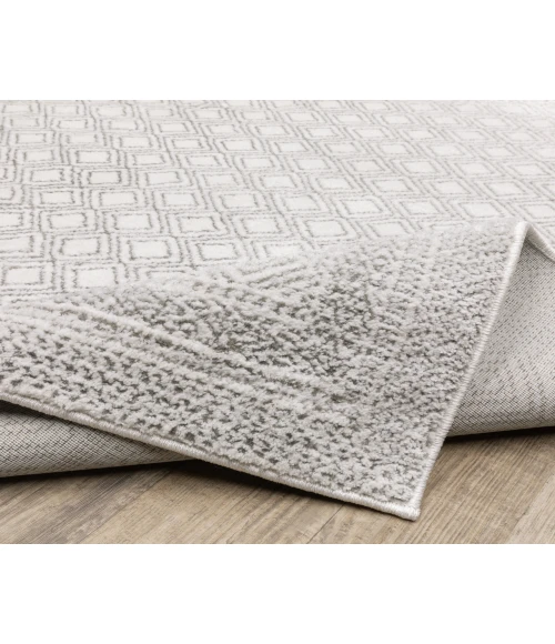 Oriental Weavers MONTECITO 94w White/Grey Rug 3' 3X5'