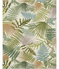 Oriental Weavers Naples 1091X Green/ Ivory 6 Ft. 7 In. X 9 Ft. 4 In. Rectangle Rug