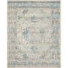 Oriental Weavers Naples 1221X Ivory/ Blue 5 Ft. 3 In. X 7 Ft. 6 In. Rectangle Rug