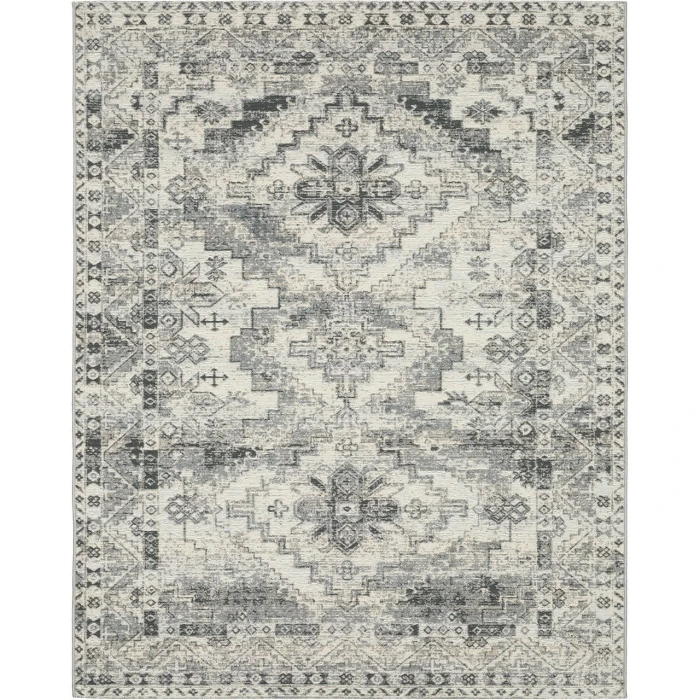 Oriental Weavers NAPLES 1346z Grey/Ivory Rug 2'X3' 3