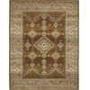 Oriental Weavers Naples 1441X Brown/ Blue 6 Ft. 7 In. X 9 Ft. 4 In. Rectangle Rug