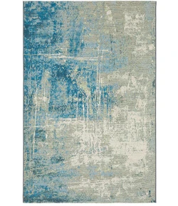 Oriental Weavers Naples 359X Beige/ Blue 5 Ft. 3 In. X 7 Ft. 6 In. Rectangle Rug