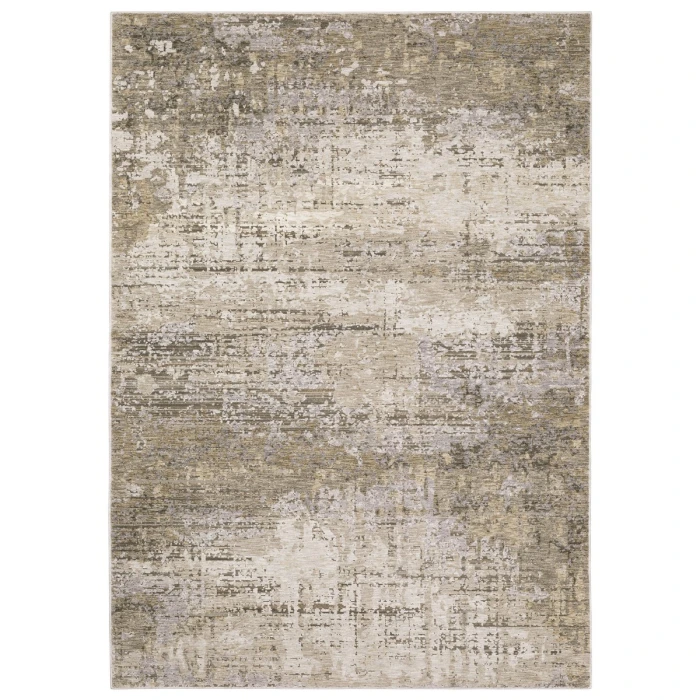 Oriental Weavers Area Rug Nebulous 001H9 Beige 9'10" X 12'10"