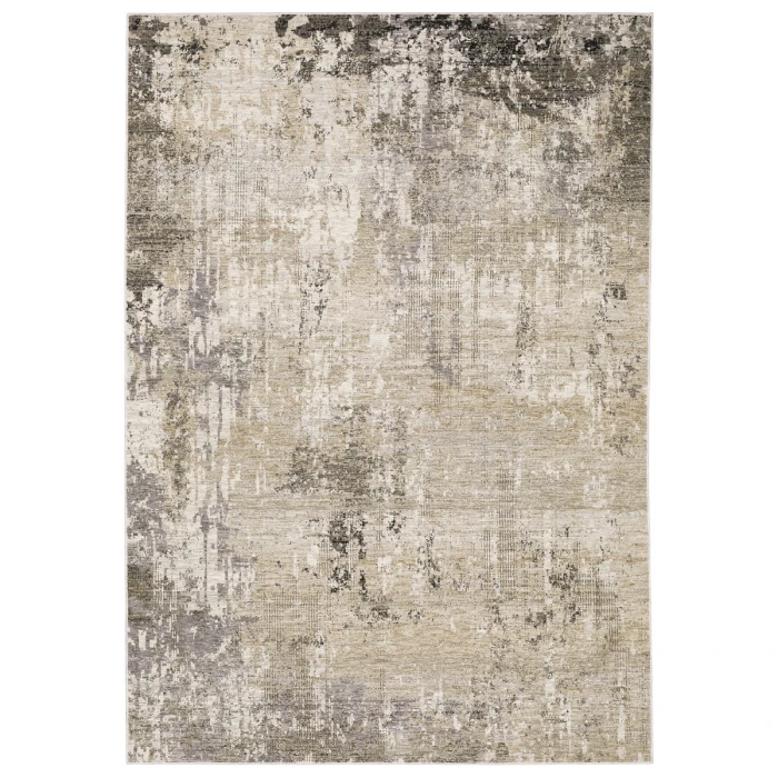 Oriental Weavers Area Rug Nebulous 002X9 Beige 9'10" X 12'10"