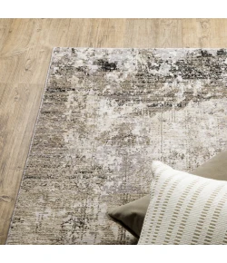 Oriental Weavers Nebulous 002X9 Beige/ Grey Area Rug 2 ft. 3 in. X 7 ft. 6 in. Runner