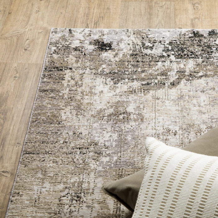 Oriental Weavers Area Rug Nebulous 002X9 Beige 9'10" X 12'10"