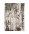 Oriental Weavers Area Rug Nebulous 4151N Grey 3' 3" X  5'