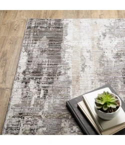 Oriental Weavers Nebulous 4151N Grey/ Beige Area Rug 3 ft. 3 in. X 5 ft. Rectangle