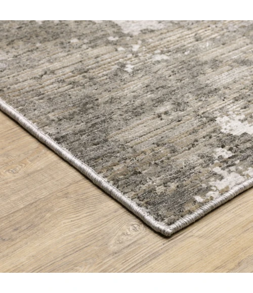 Oriental Weavers Area Rug Nebulous 5091E Grey 5' 3" X  7' 6"