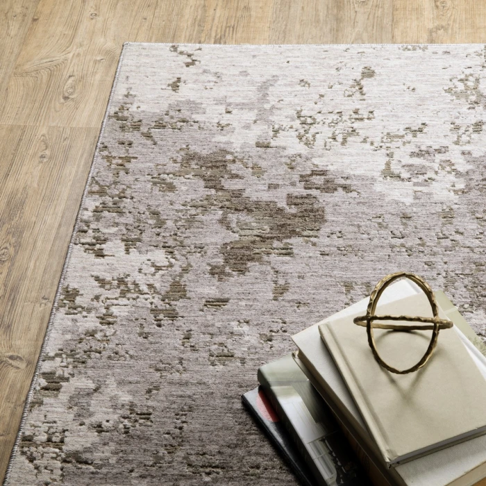 Oriental Weavers Area Rug Nebulous 5091E Grey 2' 3" X  7' 6" Runner