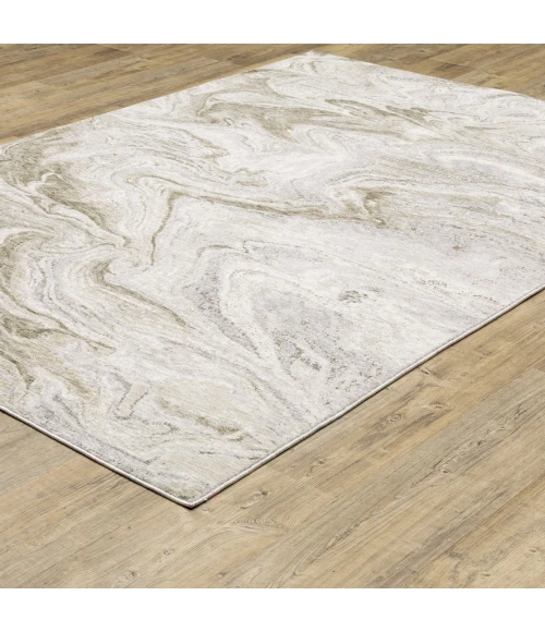 Oriental Weavers Area Rug Nebulous 530E9 Beige 6' 7" X  9' 6"