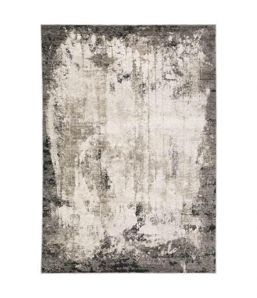 Oriental Weavers Area Rug Nebulous 7151E Grey 6' 7" X  9' 6"