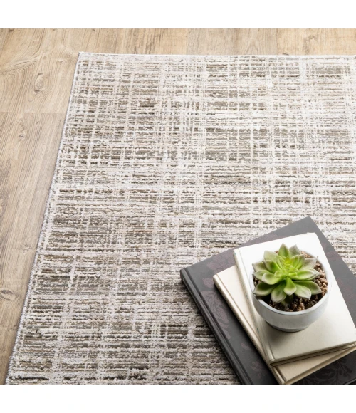 Oriental Weavers Area Rug Nebulous 071E9 Beige 6' 7" X  9' 6"