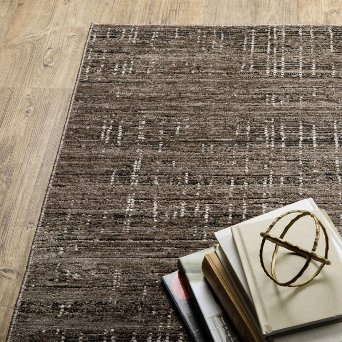 Oriental Weavers Area Rug Nebulous 751D9 Charcoal 3' 3" X  5'