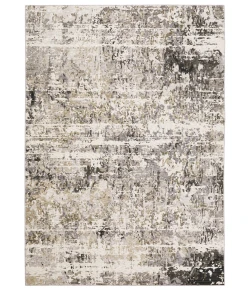 Oriental Weavers Nebulous 091L9 Grey/ Beige Area Rug 2 ft. 3 in. X 7 ft. 6 in. Runner