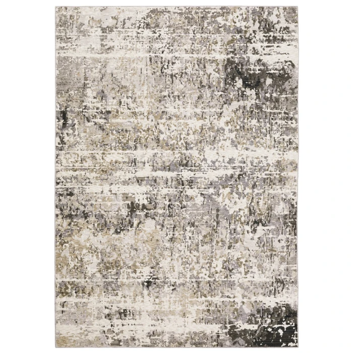 Oriental Weavers Area Rug Nebulous 091L9 Grey 9'10" X 12'10"