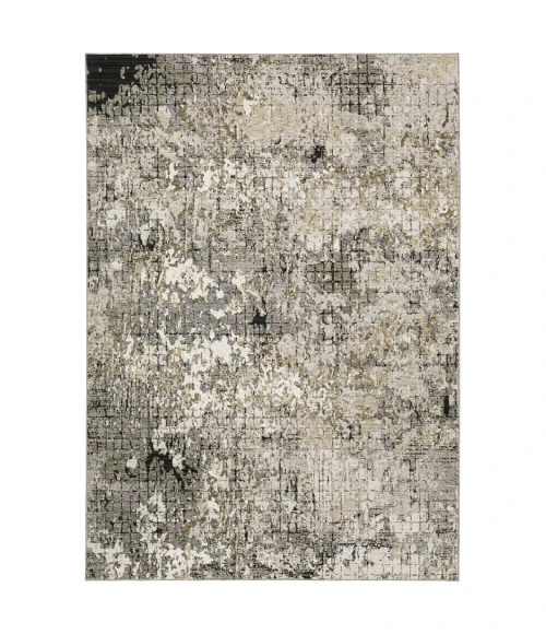 Oriental Weavers Area Rug Nebulous 091D9 Grey 3' 3" X  5'