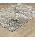 Oriental Weavers Area Rug Nebulous 091D9 Grey 3' 3" X  5'