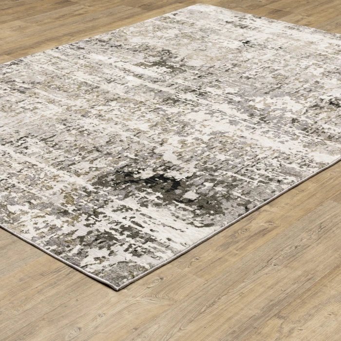 Oriental Weavers Area Rug Nebulous 091L9 Grey 9'10" X 12'10"
