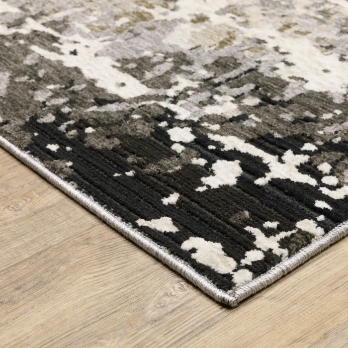 Oriental Weavers Area Rug Nebulous 091L9 Grey 9'10" X 12'10"