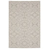 Oriental Weavers Portofino 1831H Grey/ Ivory Area Rug 5 ft. 3 in. X 7 ft. 3 in. Rectangle