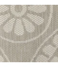 Oriental Weavers Area Rug Portofino 1832H Grey 6' 7" X  9' 2"