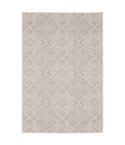 Oriental Weavers Portofino 2805W Ivory/ Grey Area Rug 5 ft. 3 in. X 7 ft. 3 in. Rectangle