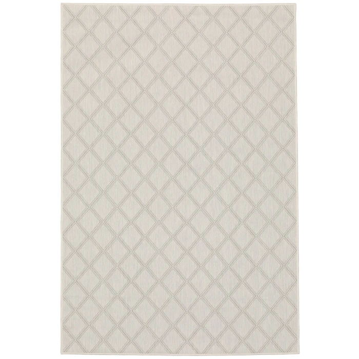 Oriental Weavers Area Rug Portofino 5098W Ivory 5' 3" X  7' 3"