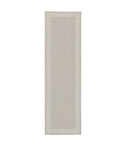 Oriental Weavers Portofino 6560D Grey/ Ivory Area Rug 1 ft. 10 in. X 7 ft. 3 in. Runner