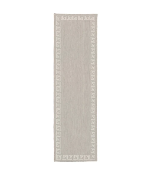 Oriental Weavers Area Rug Portofino 6560D Grey 1'10" X  7' 3" Runner