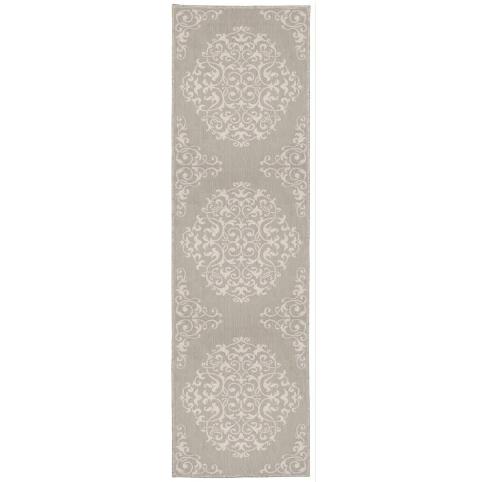 Oriental Weavers Area Rug Portofino 6649W Grey 1'10" X  7' 3" Runner