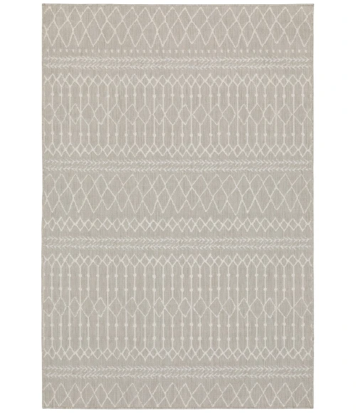 Oriental Weavers Area Rug Portofino 670H4 Grey 5' 3" X  7' 3"